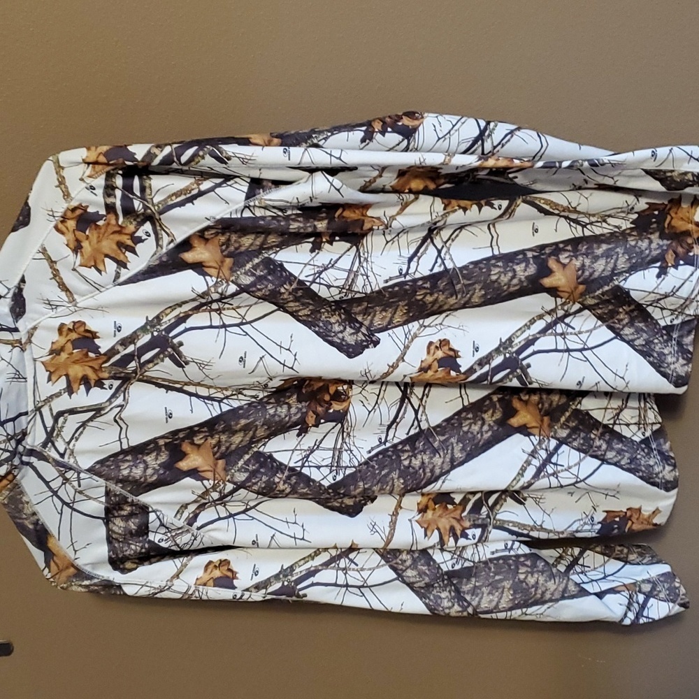 Energy zone mossy oak quarter zip long sleeve pullover jacket size xl - Picture 4 of 4